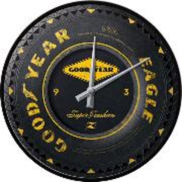 Bild von Wanduhr. Goodyear / Wheel / Ø 31.0 cm