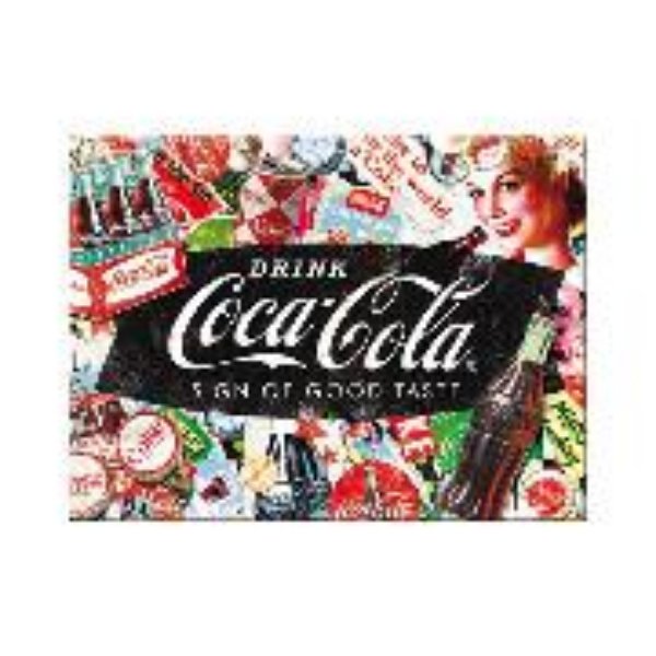 Bild von Magnet. Coca-Cola / Collage