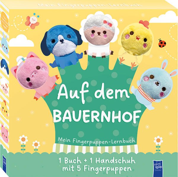 Bild zu Mein Fingerpuppen-Lernbuch - Auf dem Bauernhof