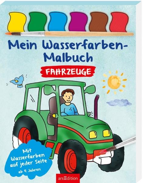 Bild zu Mein Wasserfarben-Malbuch - Fahrzeuge