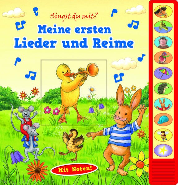 Bild zu Meine ersten Lieder und Reime - Vorlese-Pappbilderbuch mit Sound