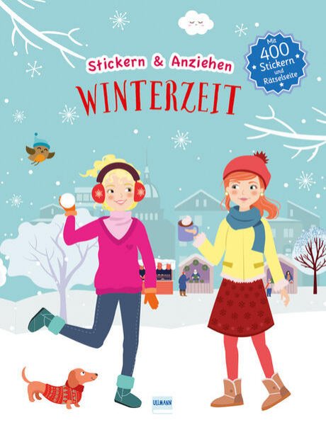 Bild zu Winterzeit (Anziehpuppen, Anziehpuppen-Sticker)