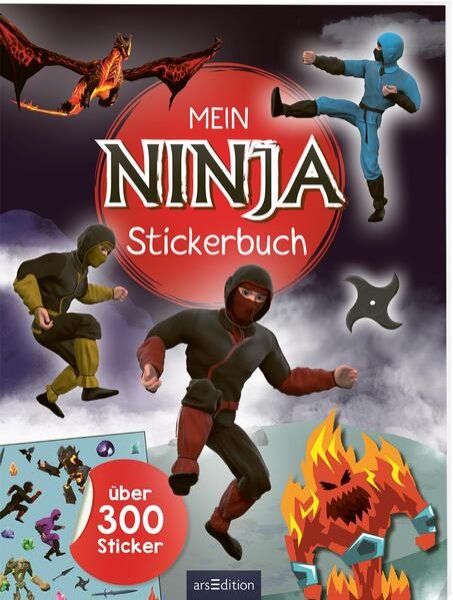 Bild zu Mein Ninja-Stickerbuch