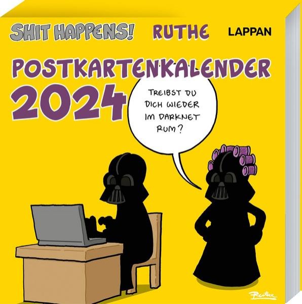 Bild zu Shit happens! Postkartenkalender 2024