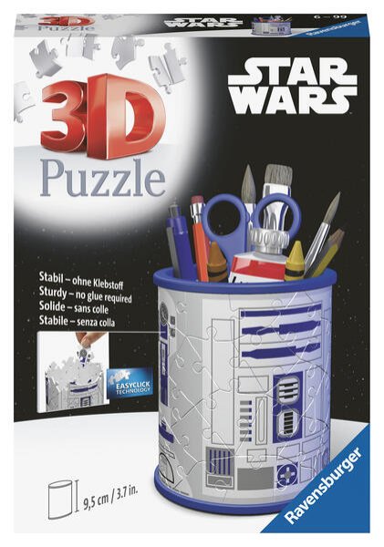 Bild zu Ravensburger 3D Puzzle 11554 - Utensilo Star Wars R2D2 - Stiftehalter für Star Wars Fans ab 6 Jahren, Schreibtisch-Organizer für Erwachsene und Kinder