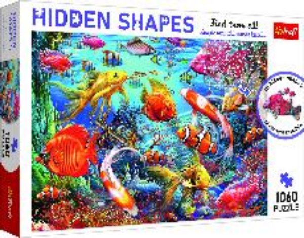 Bild von Puzzle Hidden Shapes - Unterwasserleben