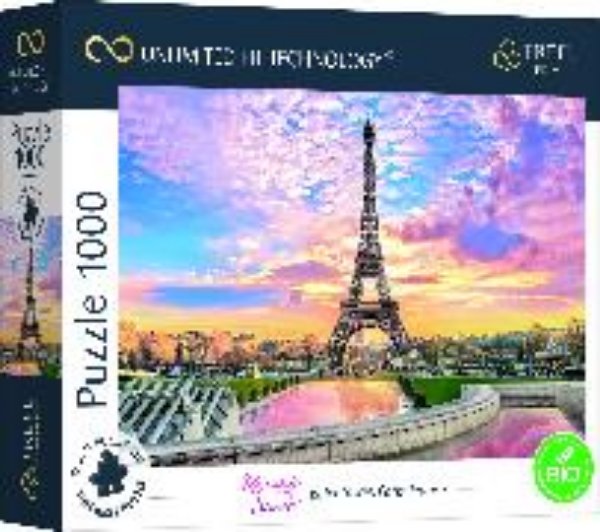 Bild von UFT Puzzle - Romantic Sunset: Eiffel Turm, Paris, Frankreich
