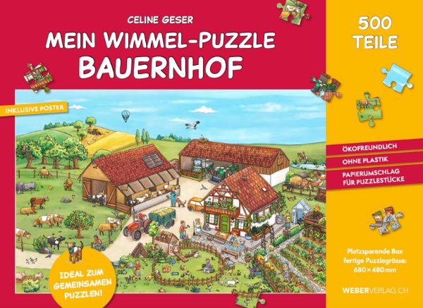 Bild zu Mein Wimmel-Puzzle Bauernhof