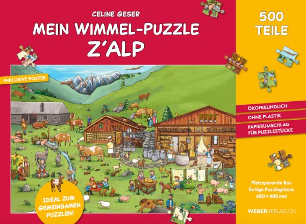 Bild zu Mein Wimmel-Puzzle z'Alp