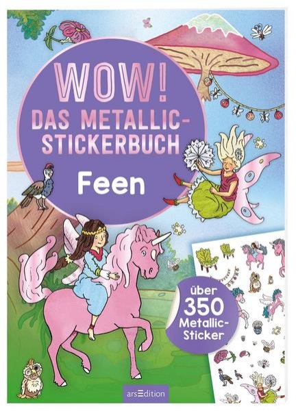 Bild zu WOW! Das Metallic-Stickerbuch - Feen