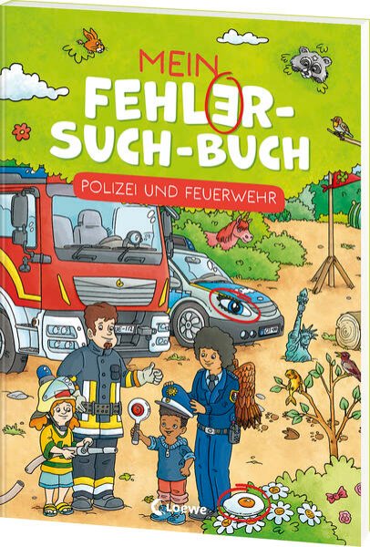 Bild zu Mein Fehler-Such-Buch - Polizei und Feuerwehr