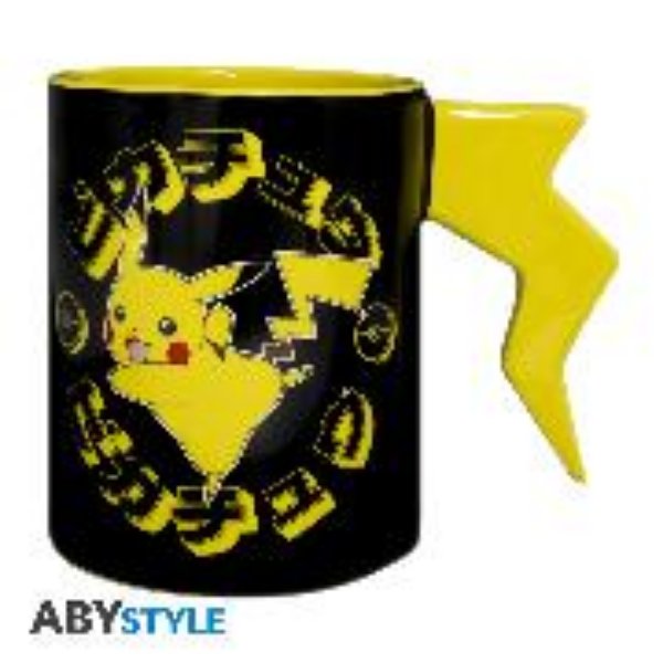 Bild von POKEMON - Mug 3D handle - Pikachu lightening bolt