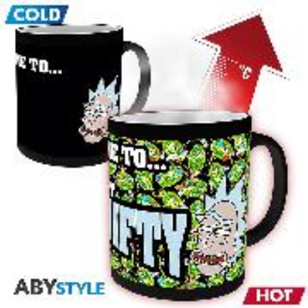 Bild von RICK AND MORTY - Mug heatchange - Get Schwifty - box