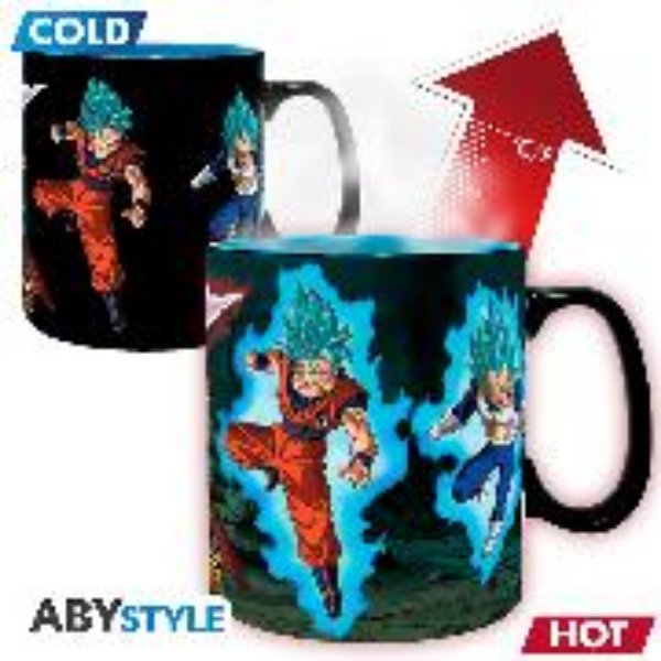 Bild von DRAGON BALL SUPER - Mug Heat Change - Saiyans vs Black