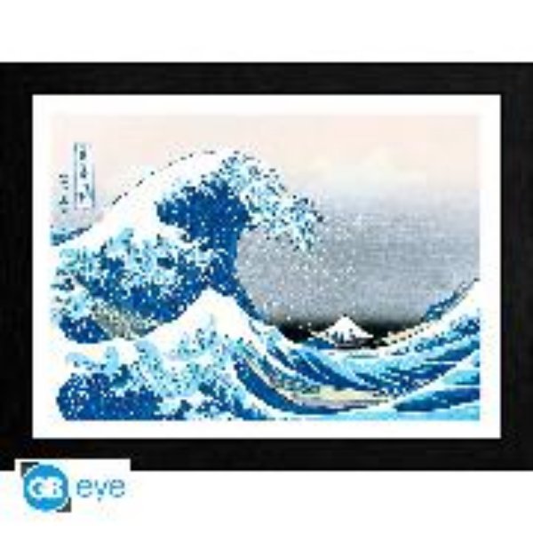 Bild von HOKUSAI - Framed print "Great Wave"