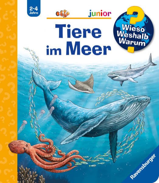 Bild zu Wieso? Weshalb? Warum? junior, Band 57: Tiere im Meer