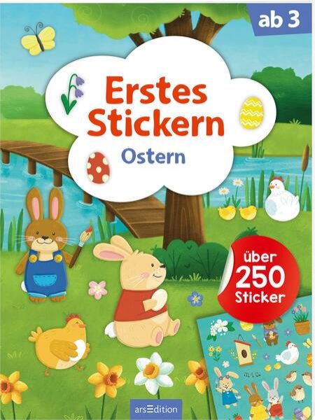 Bild zu Erstes Stickern - Ostern