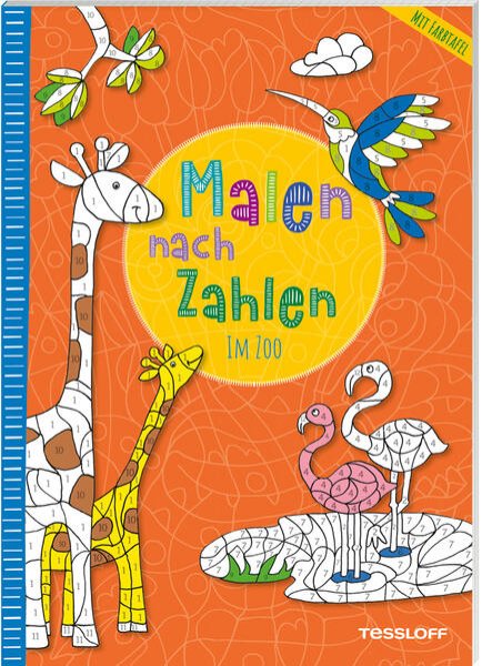 Bild zu Malen nach Zahlen. Im Zoo