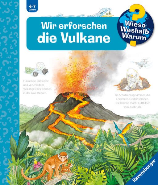 Bild zu Wieso? Weshalb? Warum?, Band 4: Wir erforschen die Vulkane