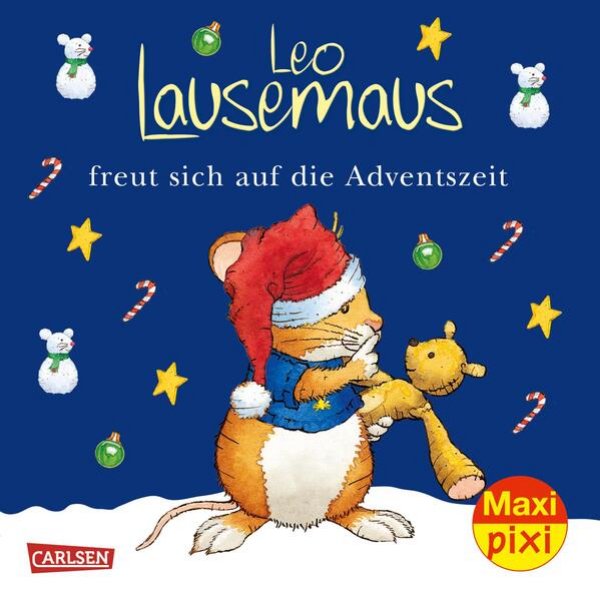 Bild zu Maxi Pixi 366: VE 5 Leo Lausemaus freut sich auf die Adventszeit (5 Exemplare)