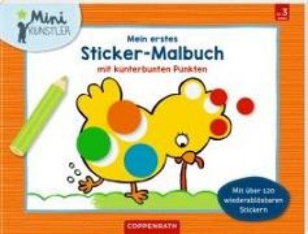 Bild von Mein erstes Sticker-Malbuch mit kunterbunten Punkten