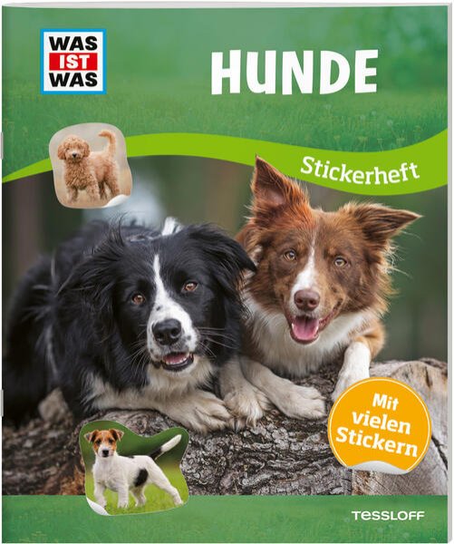 Bild zu WAS IST WAS Stickerheft Hunde