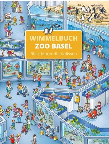 Bild zu Zoo Basel Wimmelbuch - Blick hinter die Kulissen