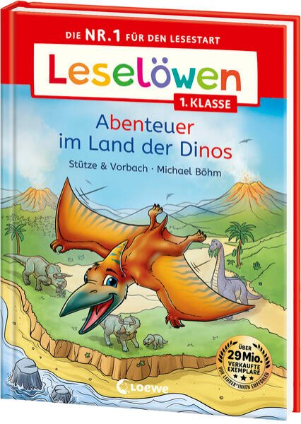 Bild zu Leselöwen 1. Klasse - Abenteuer im Land der Dinos