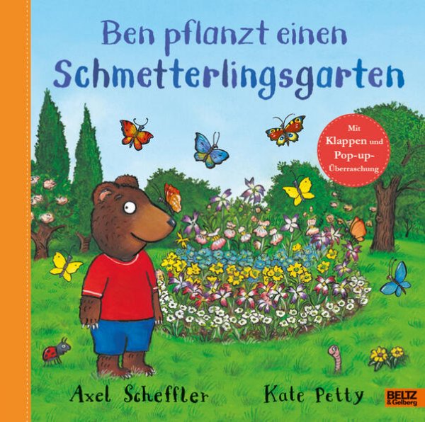 Bild zu Ben pflanzt einen Schmetterlingsgarten