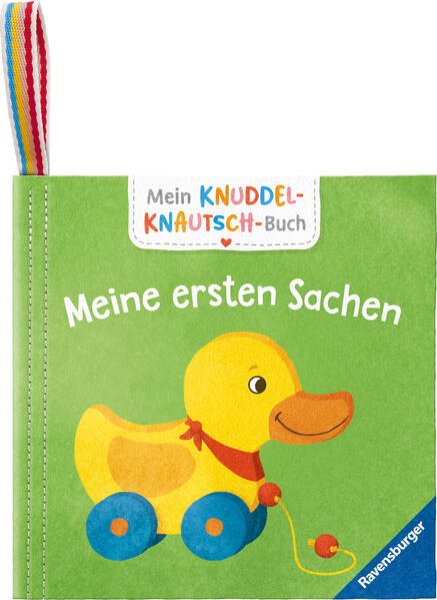 Bild zu Mein Knuddel-Knautsch-Buch: Meine ersten Sachen; weiches Stoffbuch, waschbares Badebuch, Babyspielzeug ab 6 Monate