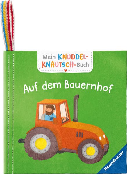 Bild zu Mein Knuddel-Knautsch-Buch: Auf dem Bauernhof; weiches Stoffbuch, waschbares Badebuch, Babyspielzeug ab 6 Monate