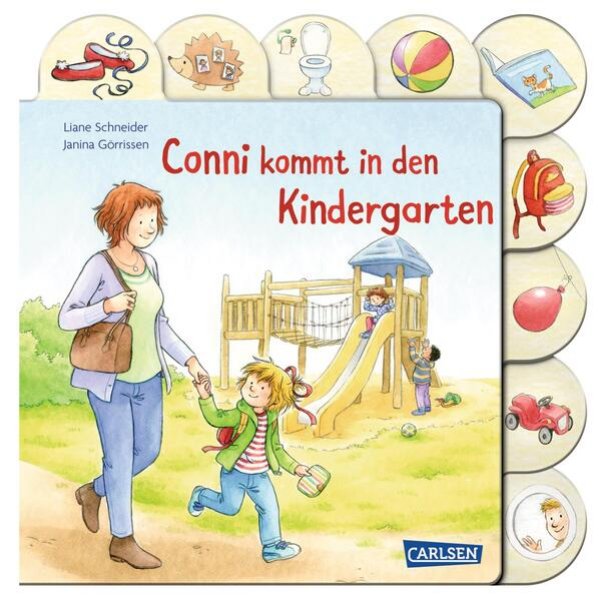 Bild zu Conni-Pappbilderbuch: Conni kommt in den Kindergarten