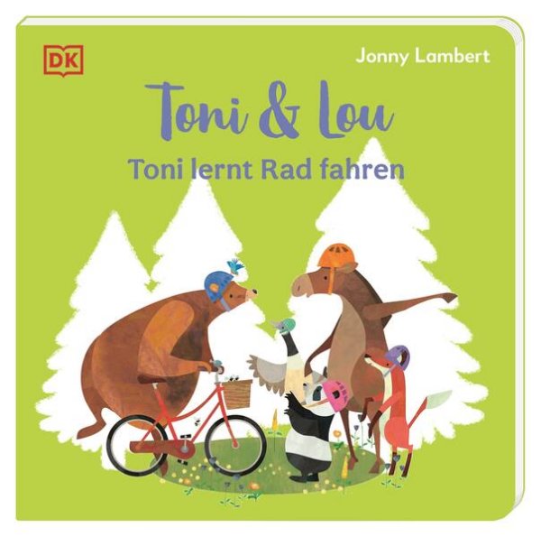 Bild zu Toni & Lou. Toni lernt Rad fahren