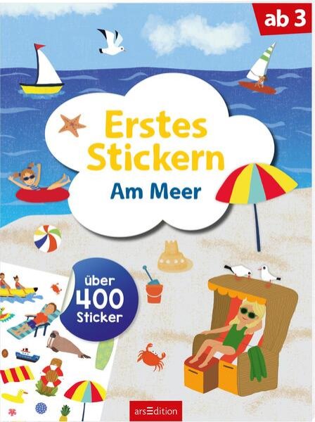 Bild zu Erstes Stickern - Am Meer