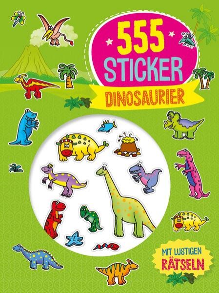 Bild zu 555 Sticker Dinosaurier