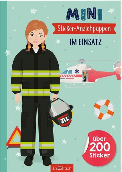 Bild zu Mini-Sticker-Anziehpuppen - Im Einsatz