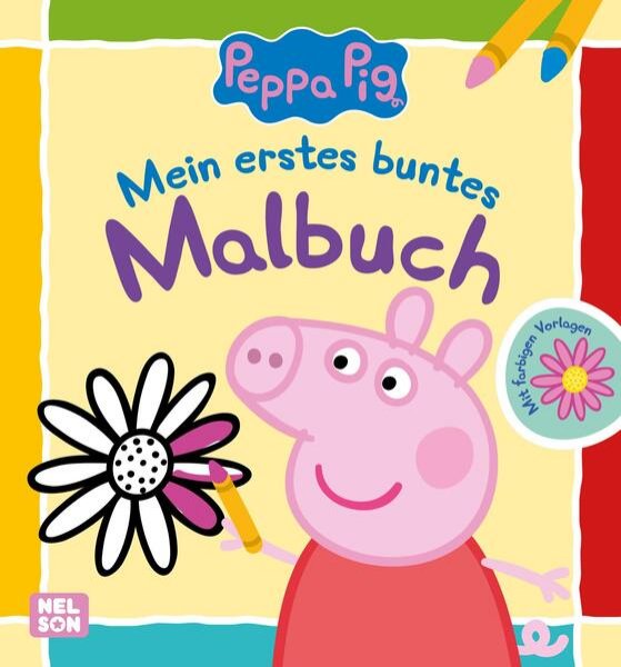 Bild zu Peppa Wutz Ausmalbilder: Mein erstes buntes Malbuch