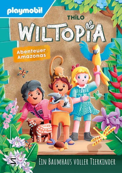 Bild zu PLAYMOBIL Wiltopia. Abenteuer Amazonas. Ein Baumhaus voller Tierkinder