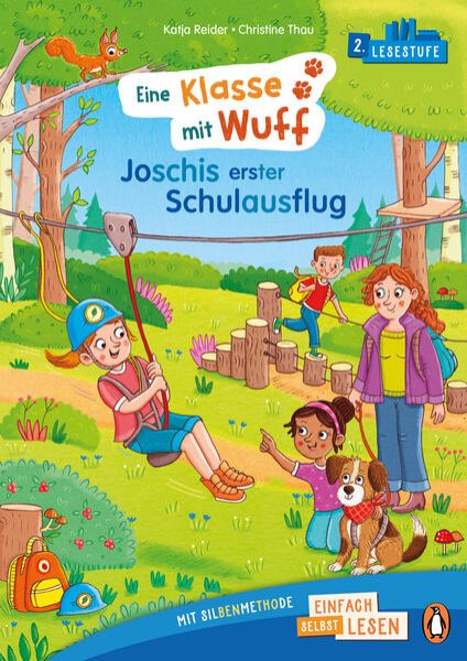 Bild zu Penguin JUNIOR - Einfach selbst lesen: Eine Klasse mit Wuff - Joschis erster Schulausflug (Lesestufe 2)