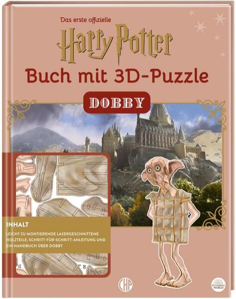 Bild zu Harry Potter - Dobby - Das offizielle Buch mit 3D-Puzzle Fan-Art