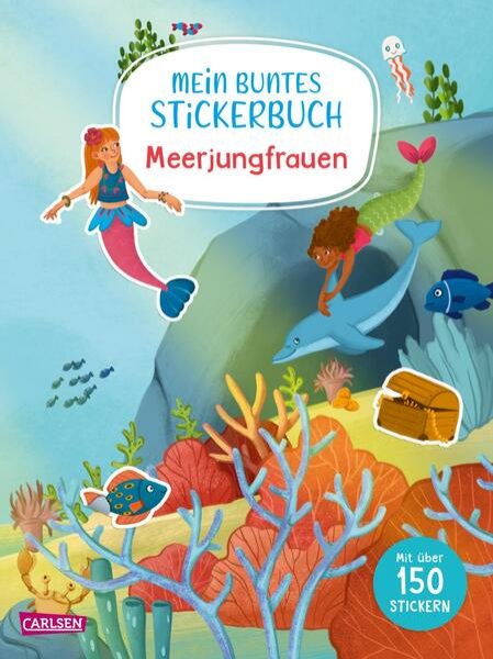 Bild zu Mein buntes Stickerbuch: Meerjungfrauen