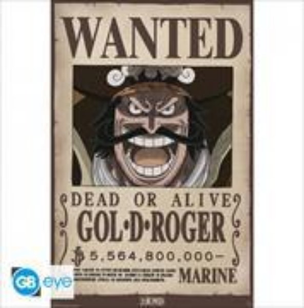 Bild von ONE PIECE - Poster Maxi - Wanted Gol .D. Roger