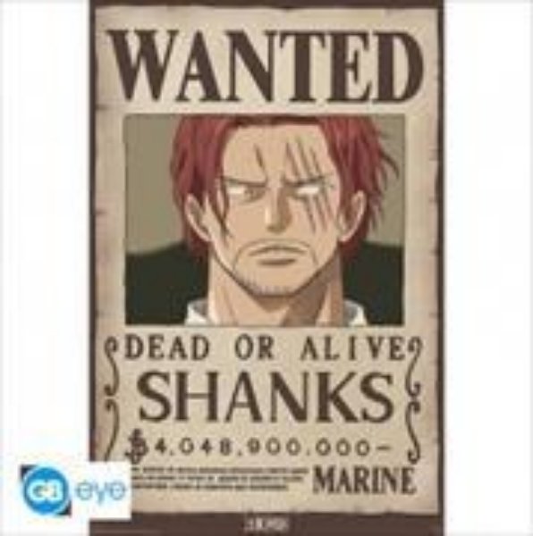 Bild von ONE PIECE - Poster Maxi - Wanted Shanks