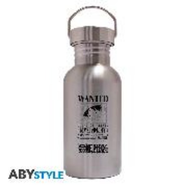 Bild von ONE PIECE - Canteen Steel Bottle - "Wanted Luffy"