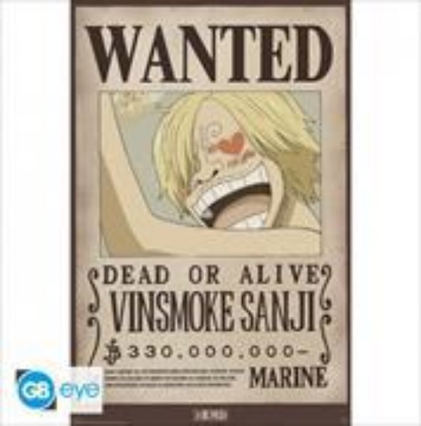 Bild von ONE PIECE - Poster Maxi - Wanted Sanji