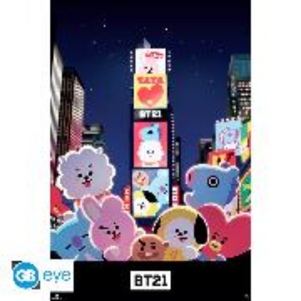 Bild von BT21 - Poster "Times Square"*