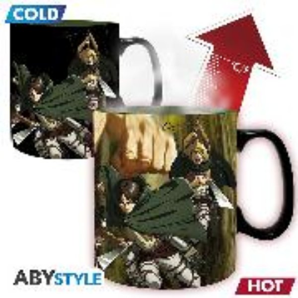 Bild von ATTACK ON TITAN - Mug Heat Change - Titan Eren S3