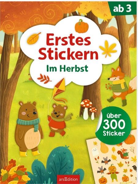 Bild zu Erstes Stickern - Im Herbst