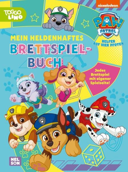 Bild zu PAW Patrol Mitmachbuch: Mein heldenhaftes Brettspielbuch