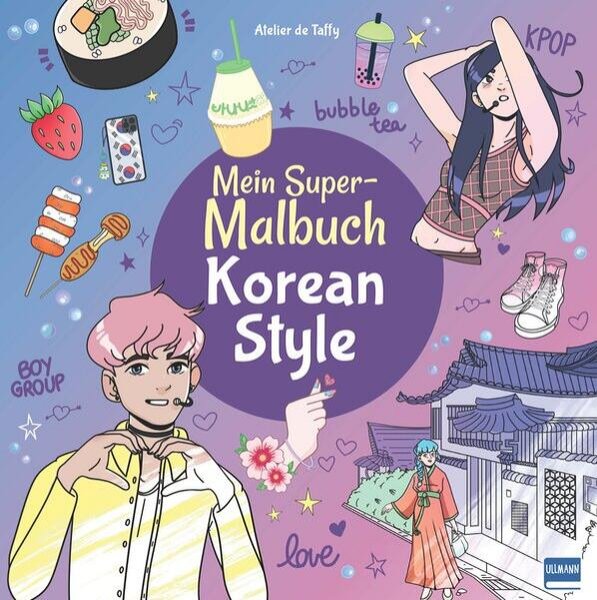 Bild zu Mein Super-Malbuch - Korean Style